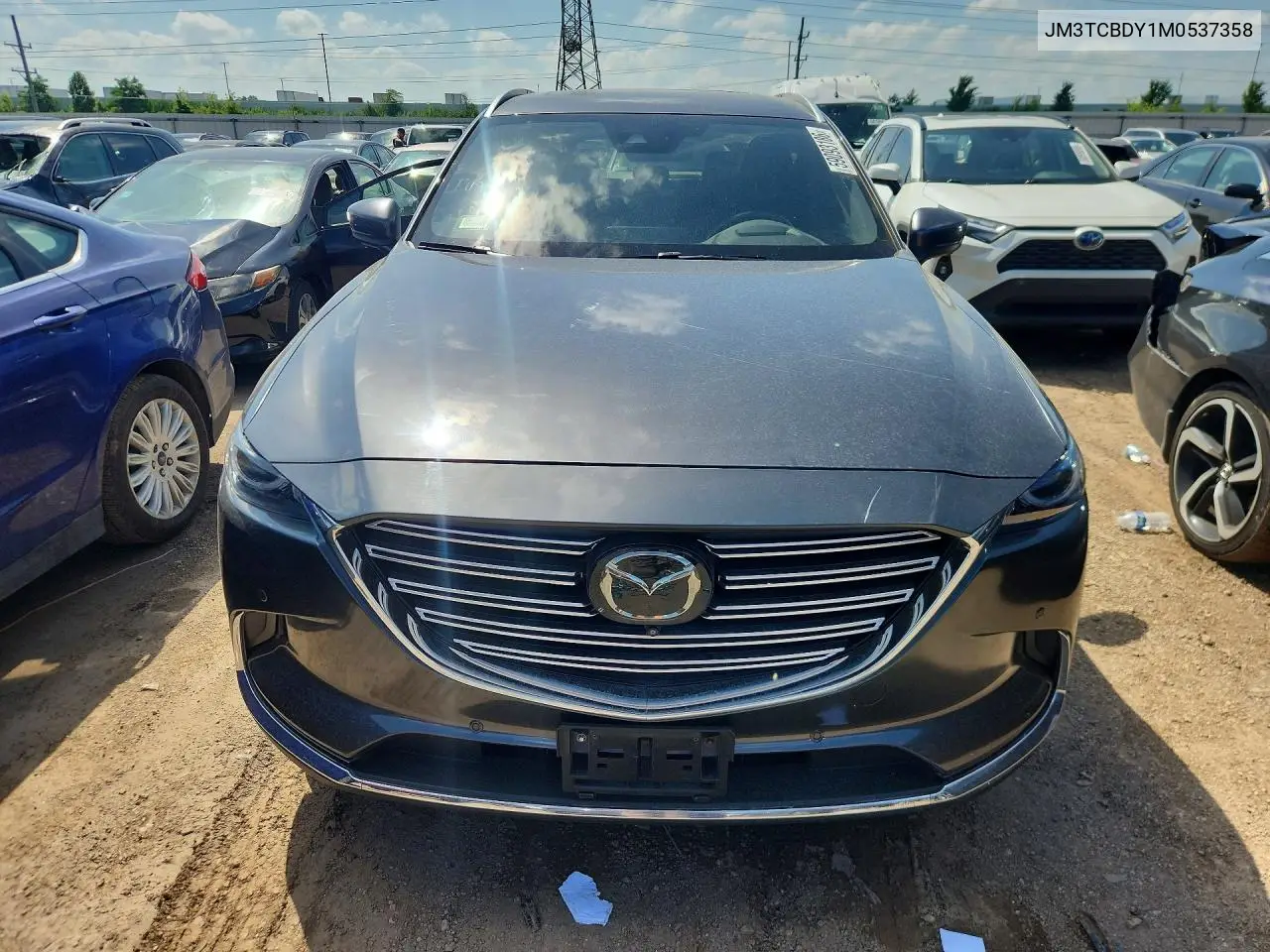 2021 Mazda Cx-9 Grand Touring VIN: JM3TCBDY1M0537358 Lot: 59093186