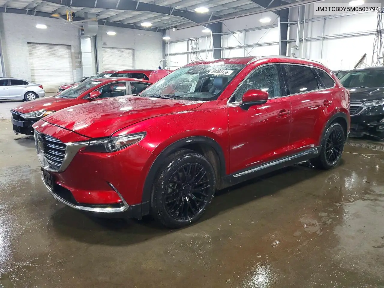 2021 Mazda Cx-9 Grand Touring VIN: JM3TCBDY5M0503794 Lot: 59303166