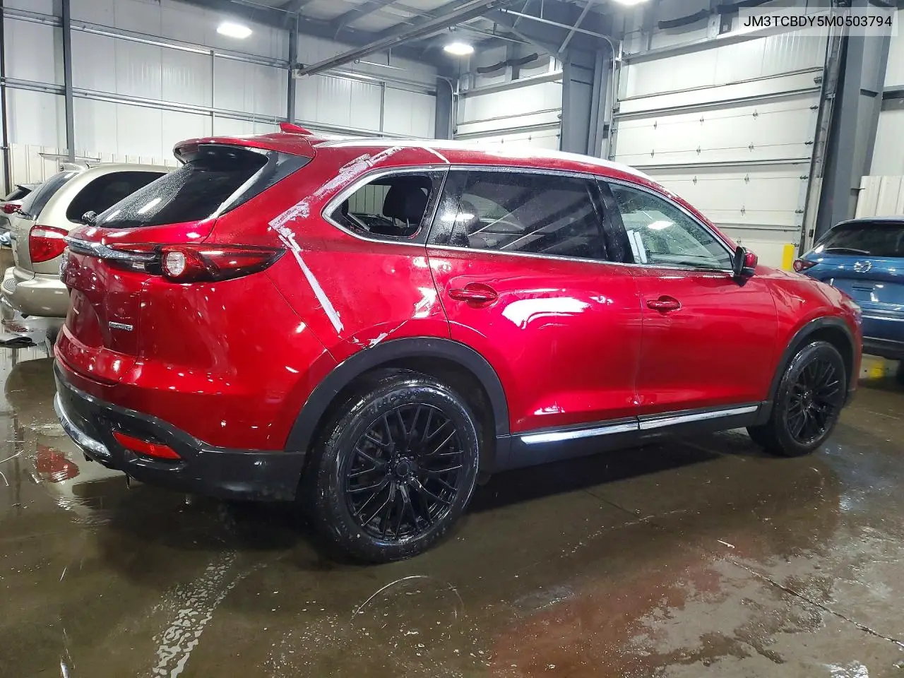2021 Mazda Cx-9 Grand Touring VIN: JM3TCBDY5M0503794 Lot: 59303166
