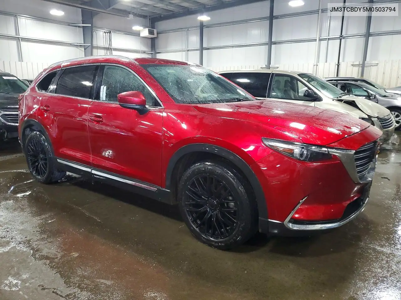 2021 Mazda Cx-9 Grand Touring VIN: JM3TCBDY5M0503794 Lot: 59303166