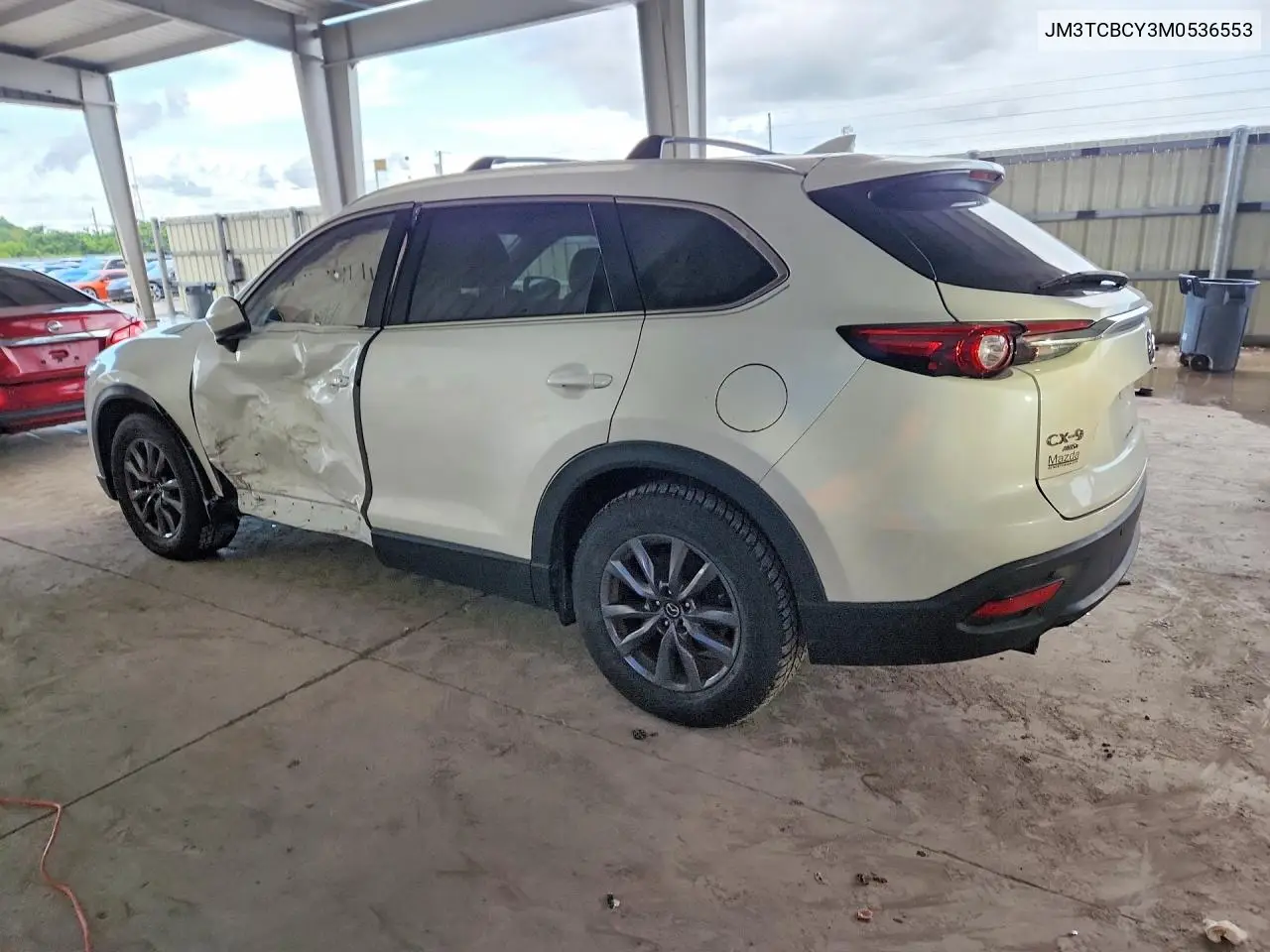2021 Mazda Cx-9 Touring VIN: JM3TCBCY3M0536553 Lot: 59353376