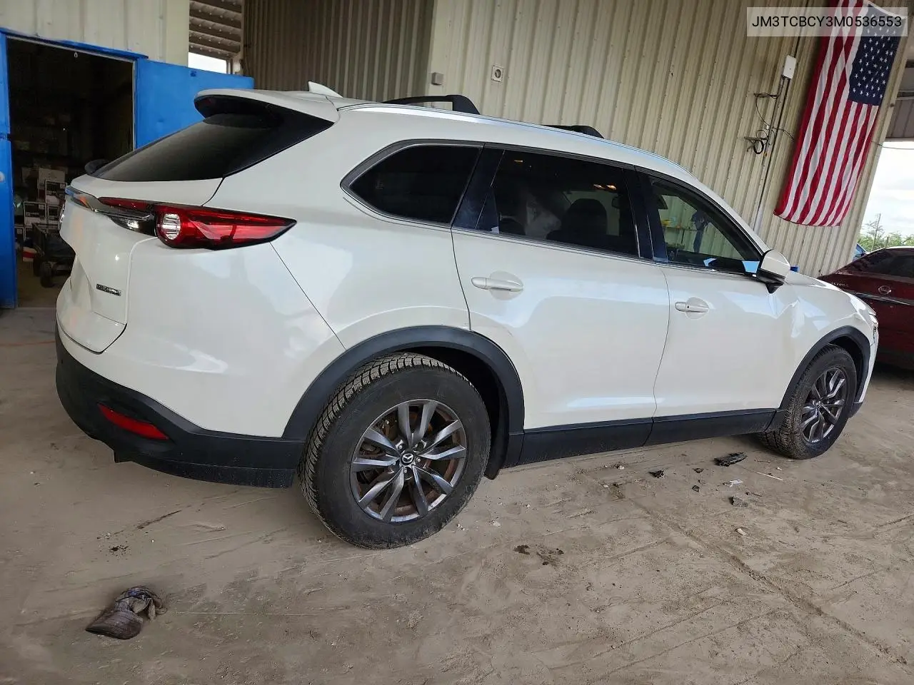 2021 Mazda Cx-9 Touring VIN: JM3TCBCY3M0536553 Lot: 59353376