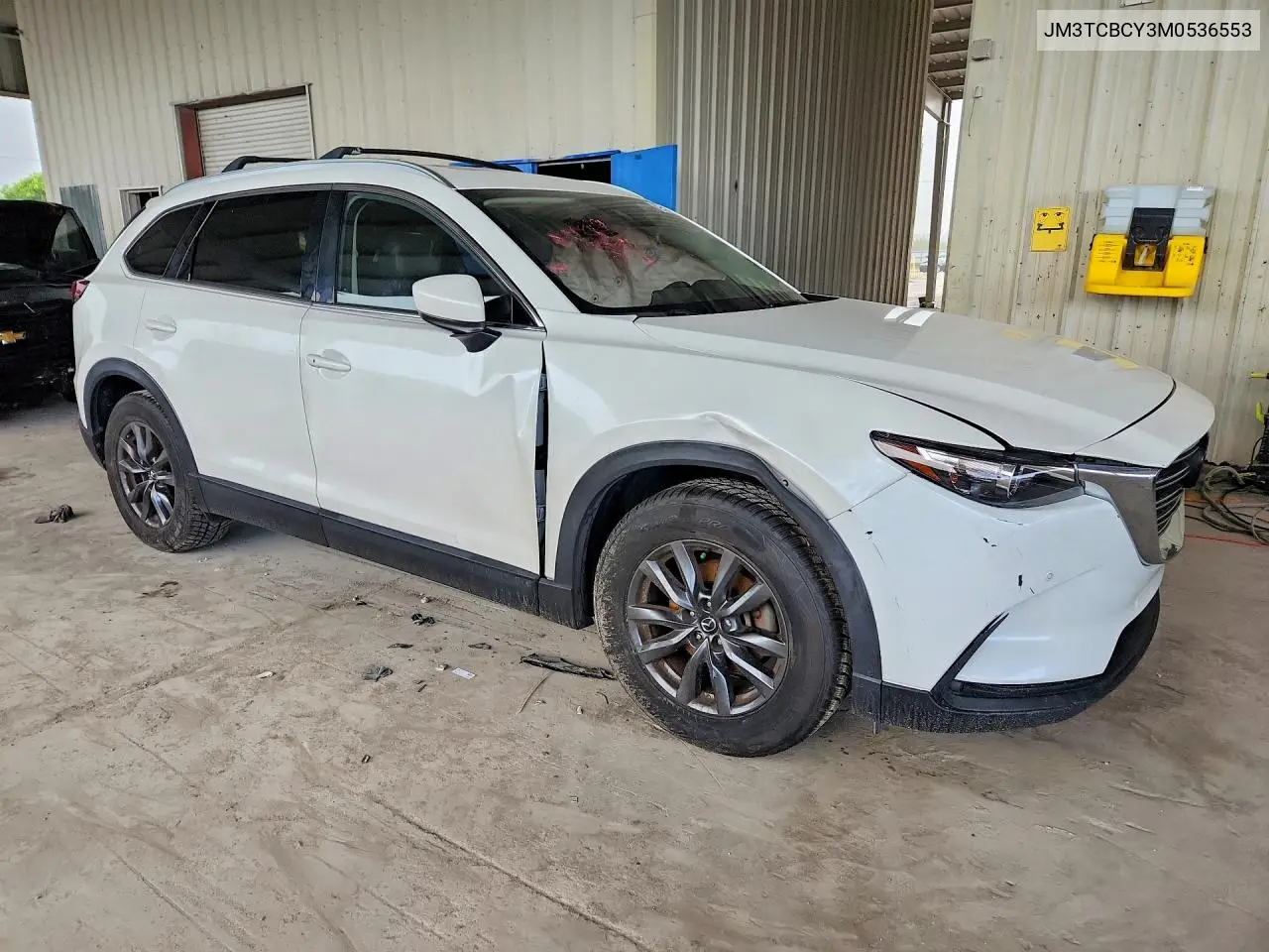2021 Mazda Cx-9 Touring VIN: JM3TCBCY3M0536553 Lot: 59353376