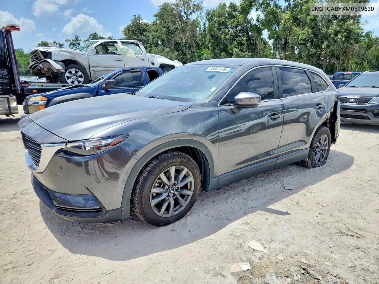 2021 Mazda Cx-9 Sport VIN: JM3TCABYXM0529630 Lot: 59892436