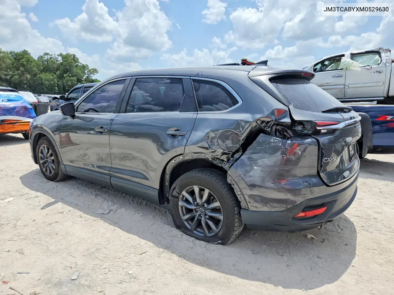 2021 Mazda Cx-9 Sport VIN: JM3TCABYXM0529630 Lot: 59892436