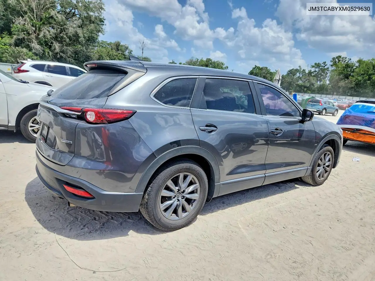 2021 Mazda Cx-9 Sport VIN: JM3TCABYXM0529630 Lot: 59892436
