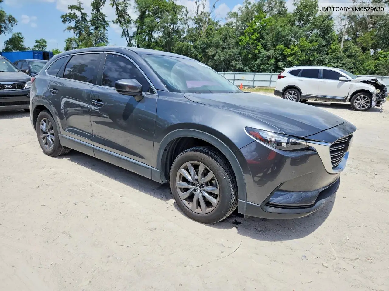 2021 Mazda Cx-9 Sport VIN: JM3TCABYXM0529630 Lot: 59892436