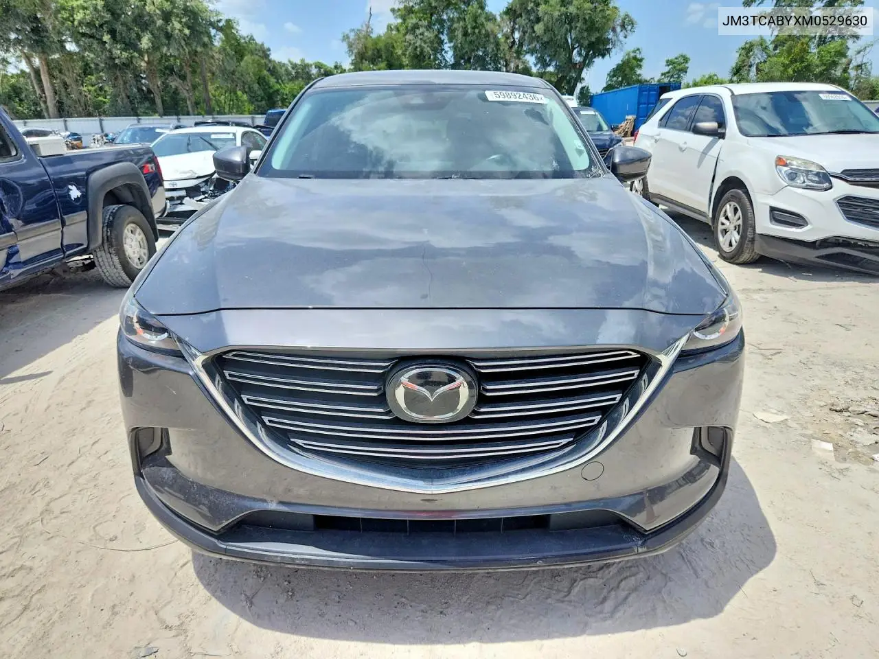 2021 Mazda Cx-9 Sport VIN: JM3TCABYXM0529630 Lot: 59892436