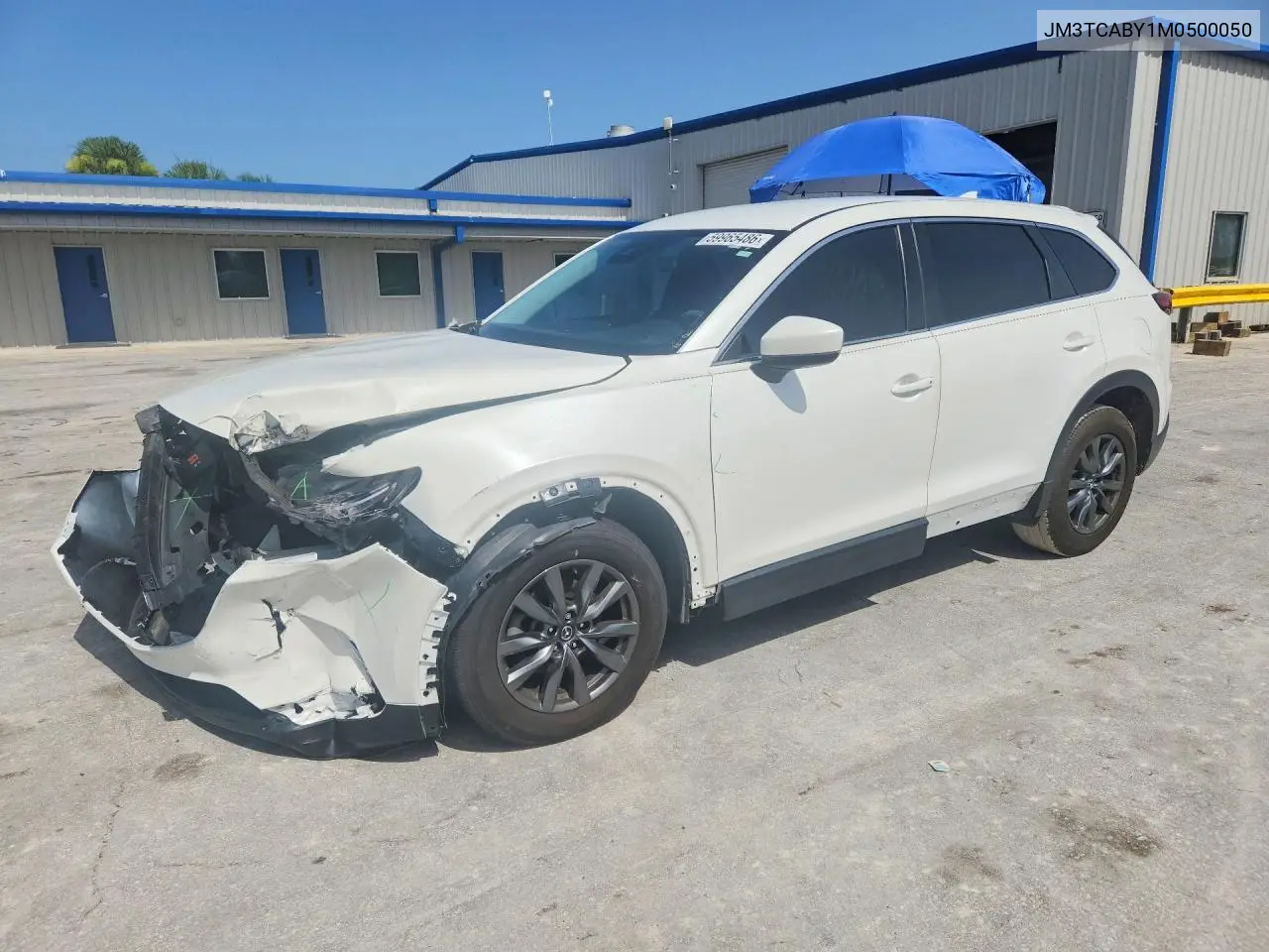 2021 Mazda Cx-9 Sport VIN: JM3TCABY1M0500050 Lot: 59965486