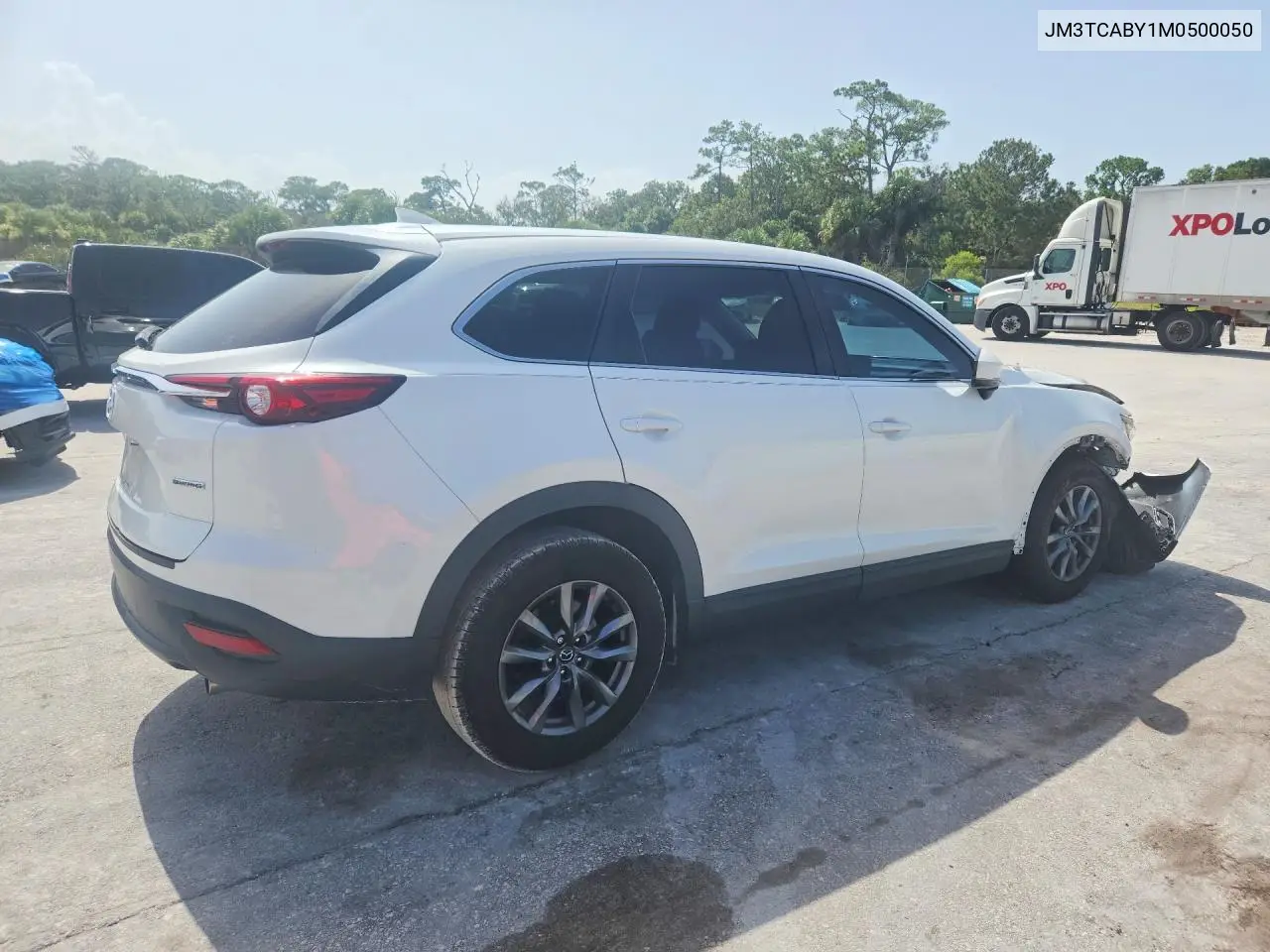 2021 Mazda Cx-9 Sport VIN: JM3TCABY1M0500050 Lot: 59965486