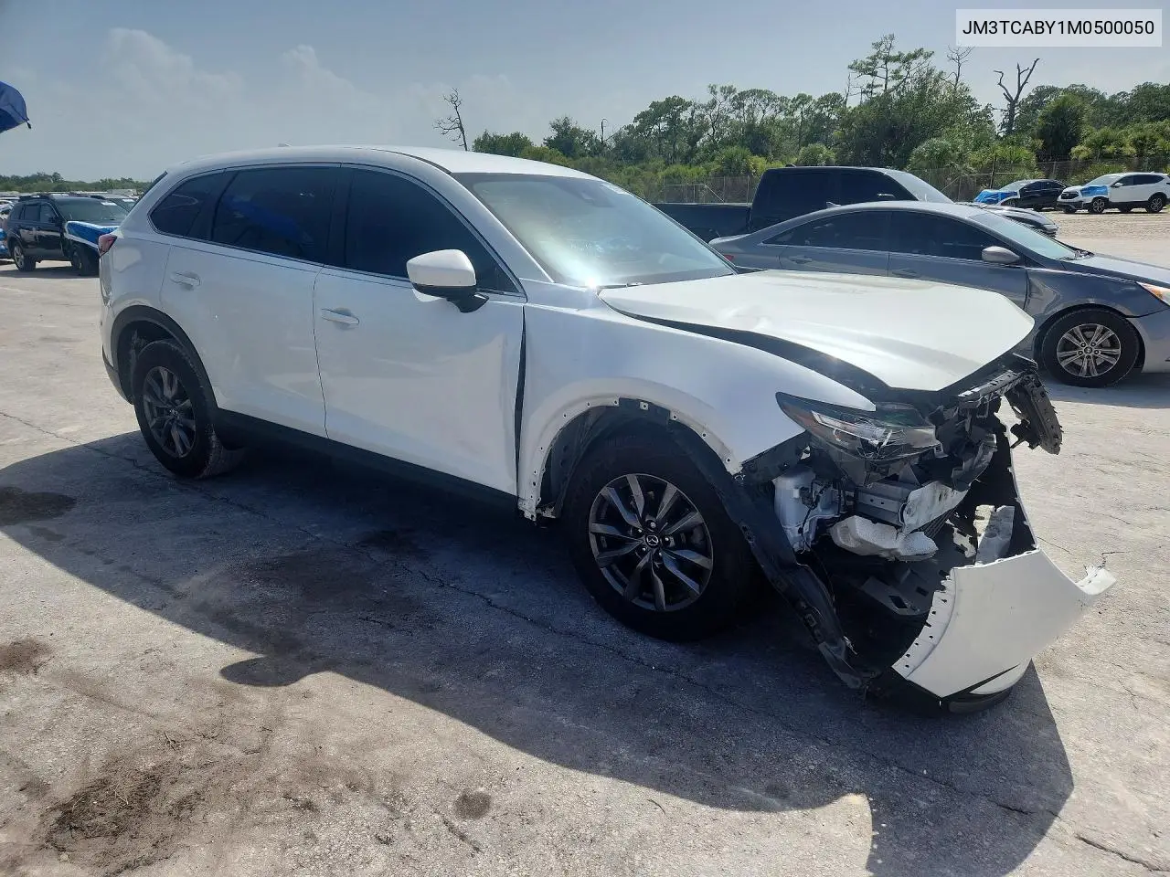 2021 Mazda Cx-9 Sport VIN: JM3TCABY1M0500050 Lot: 59965486