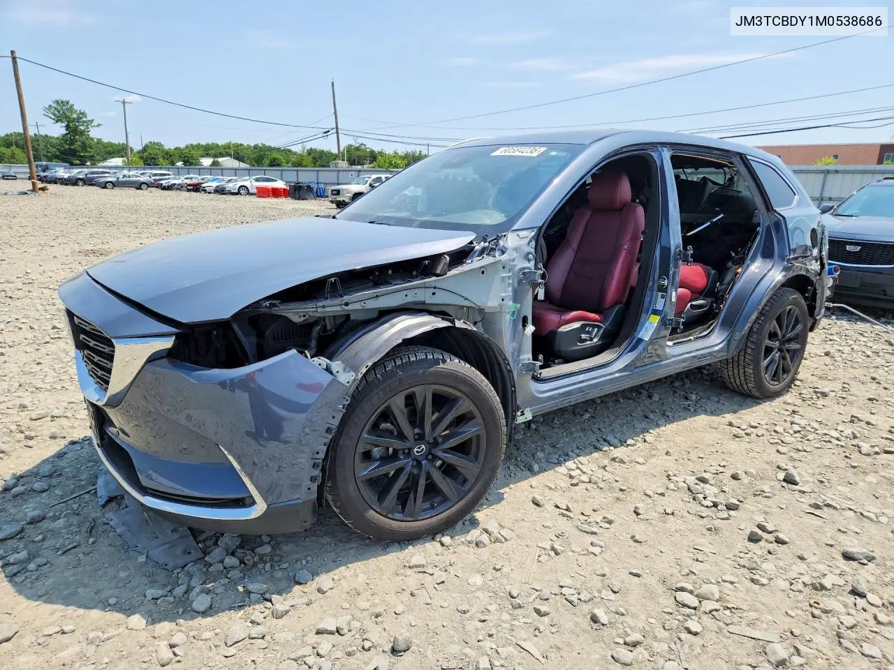 2021 Mazda Cx-9 Grand Touring VIN: JM3TCBDY1M0538686 Lot: 60584236