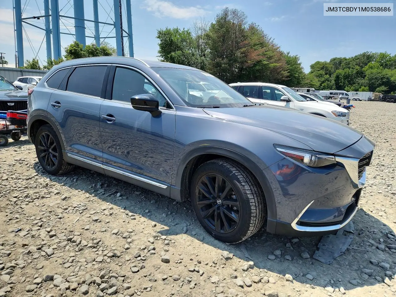 2021 Mazda Cx-9 Grand Touring VIN: JM3TCBDY1M0538686 Lot: 60584236