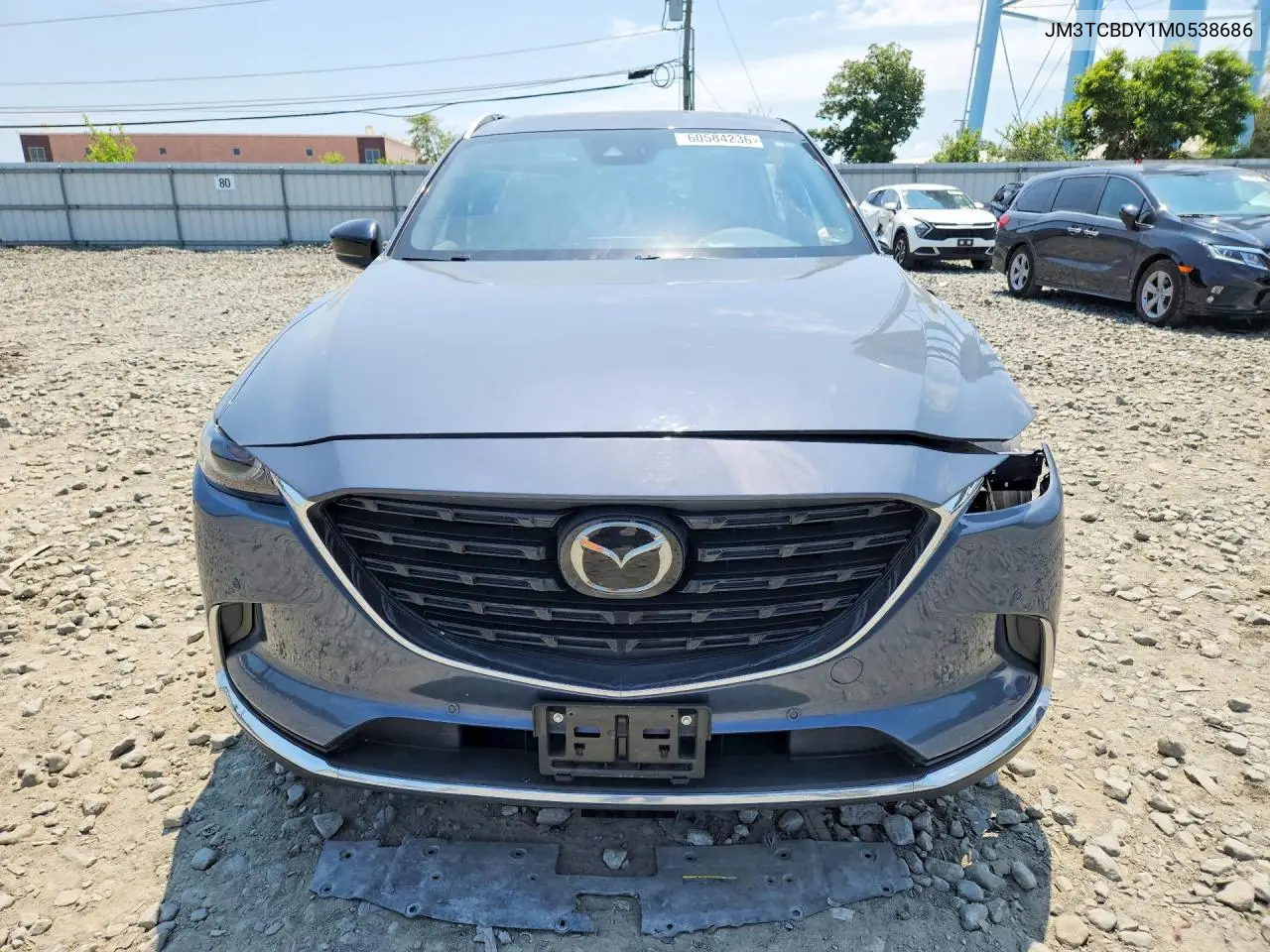 2021 Mazda Cx-9 Grand Touring VIN: JM3TCBDY1M0538686 Lot: 60584236