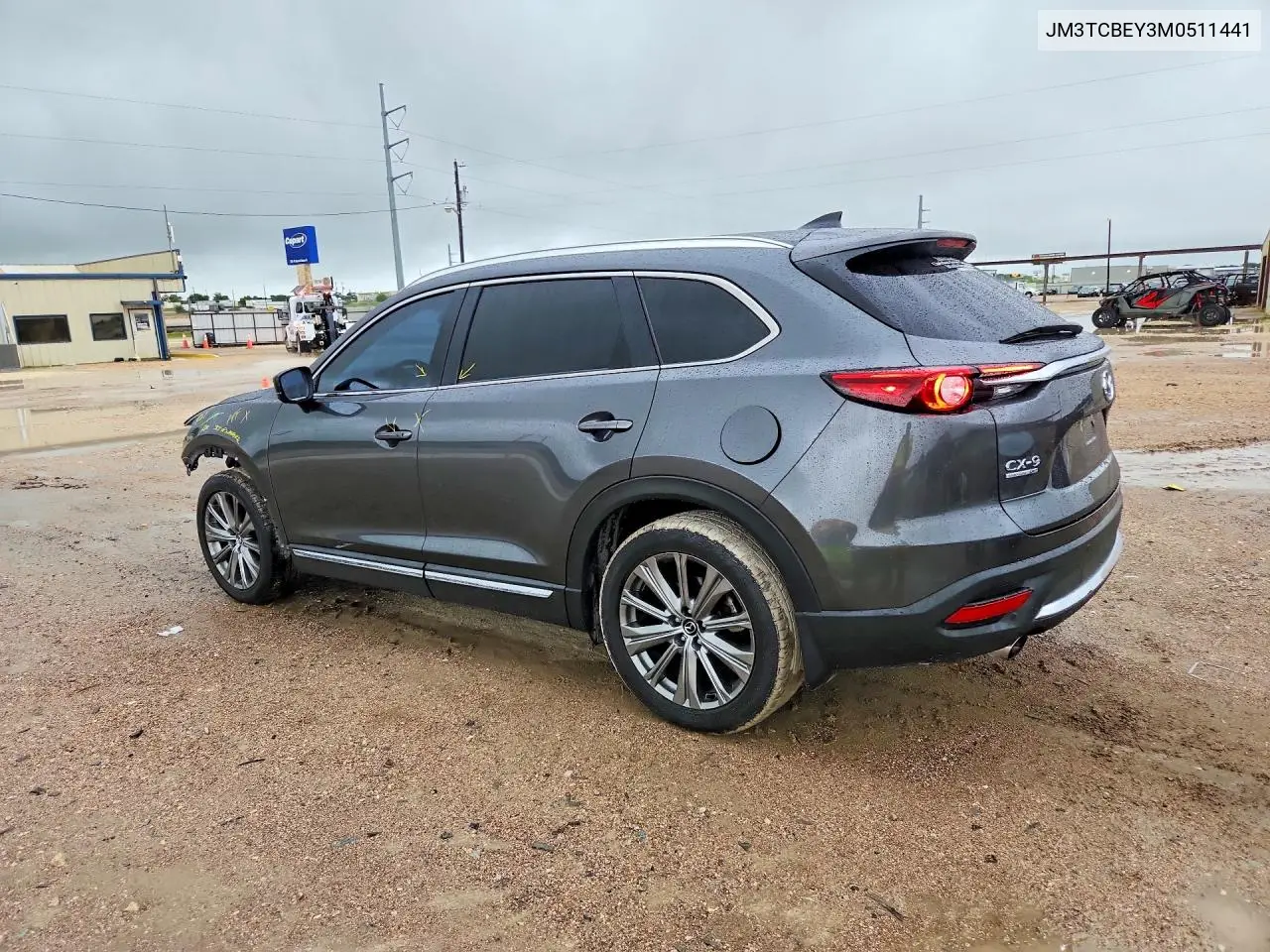 2021 Mazda Cx-9 Signature VIN: JM3TCBEY3M0511441 Lot: 60840466