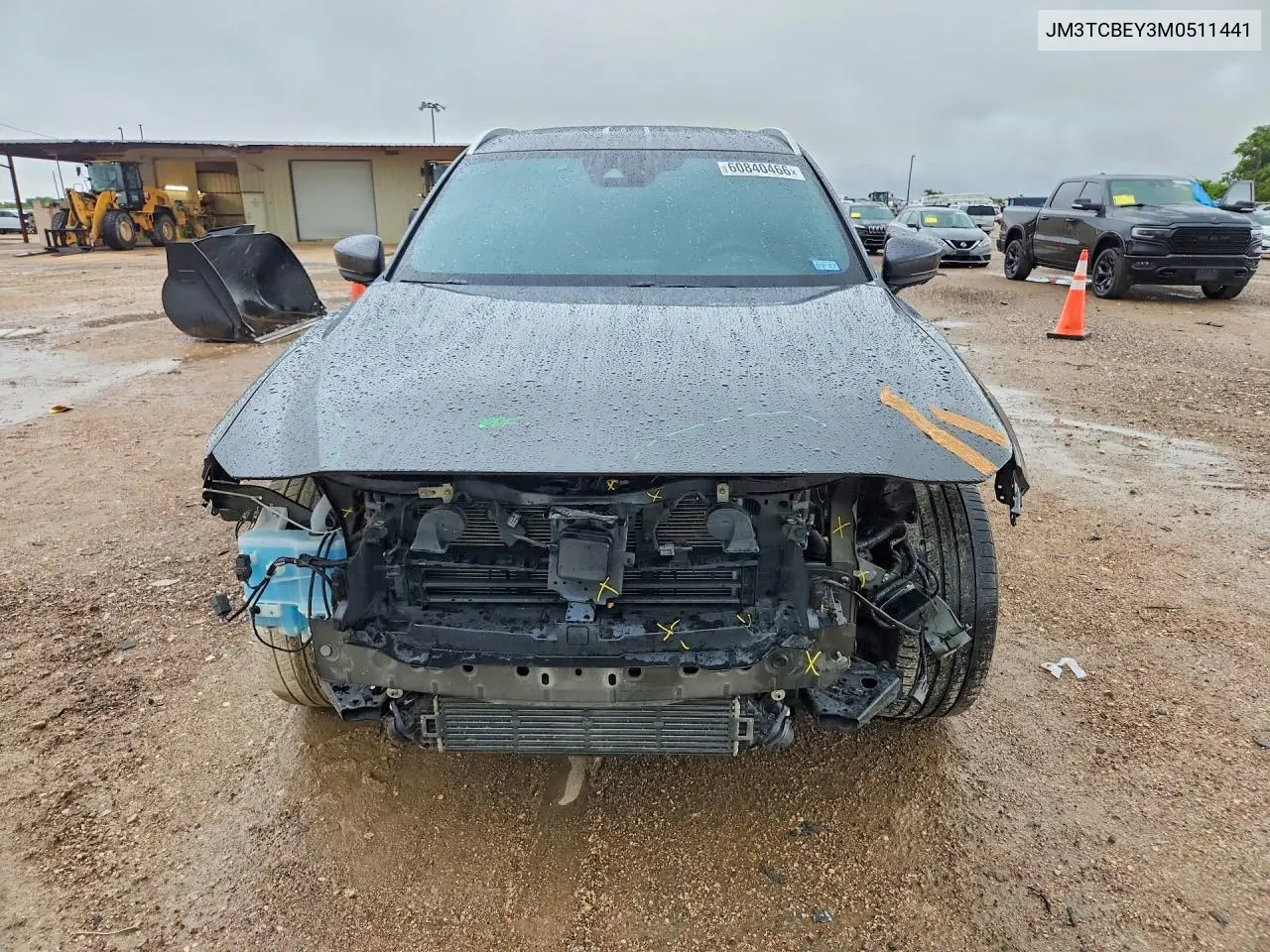 2021 Mazda Cx-9 Signature VIN: JM3TCBEY3M0511441 Lot: 60840466