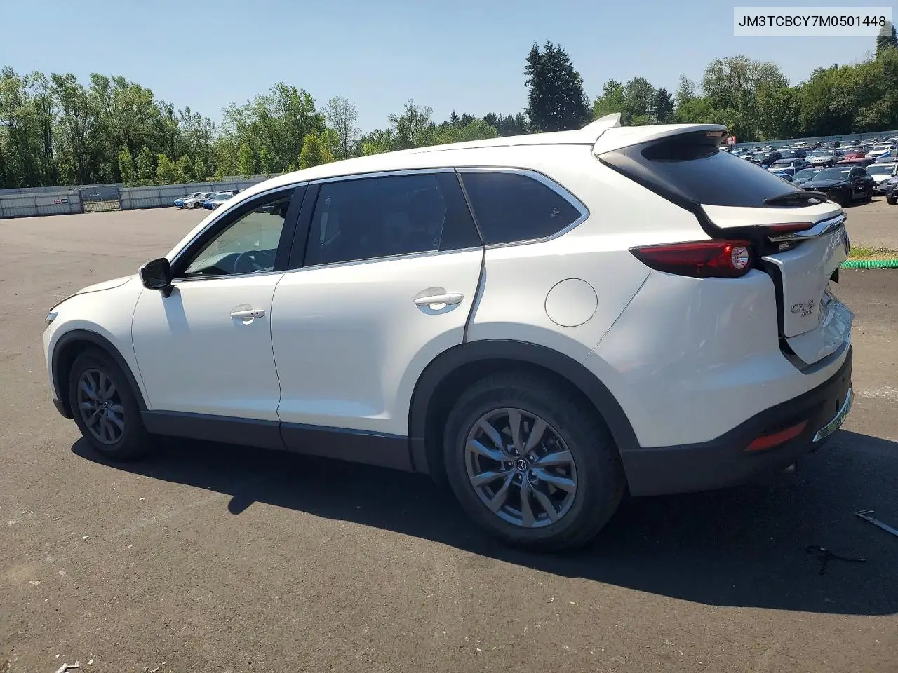 2021 Mazda Cx-9 Touring VIN: JM3TCBCY7M0501448 Lot: 61078166