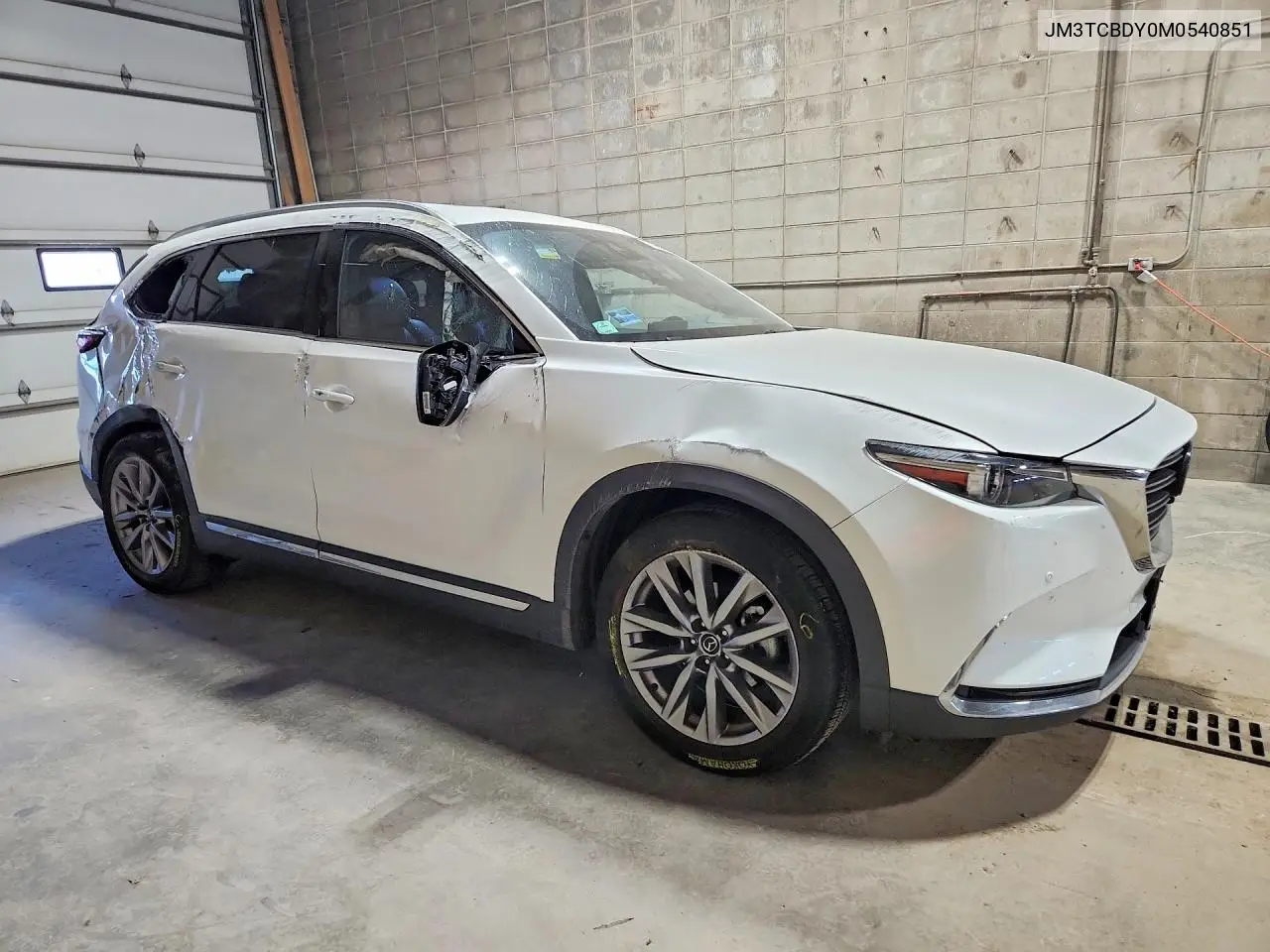 2021 Mazda Cx-9 Grand Touring VIN: JM3TCBDY0M0540851 Lot: 61092946