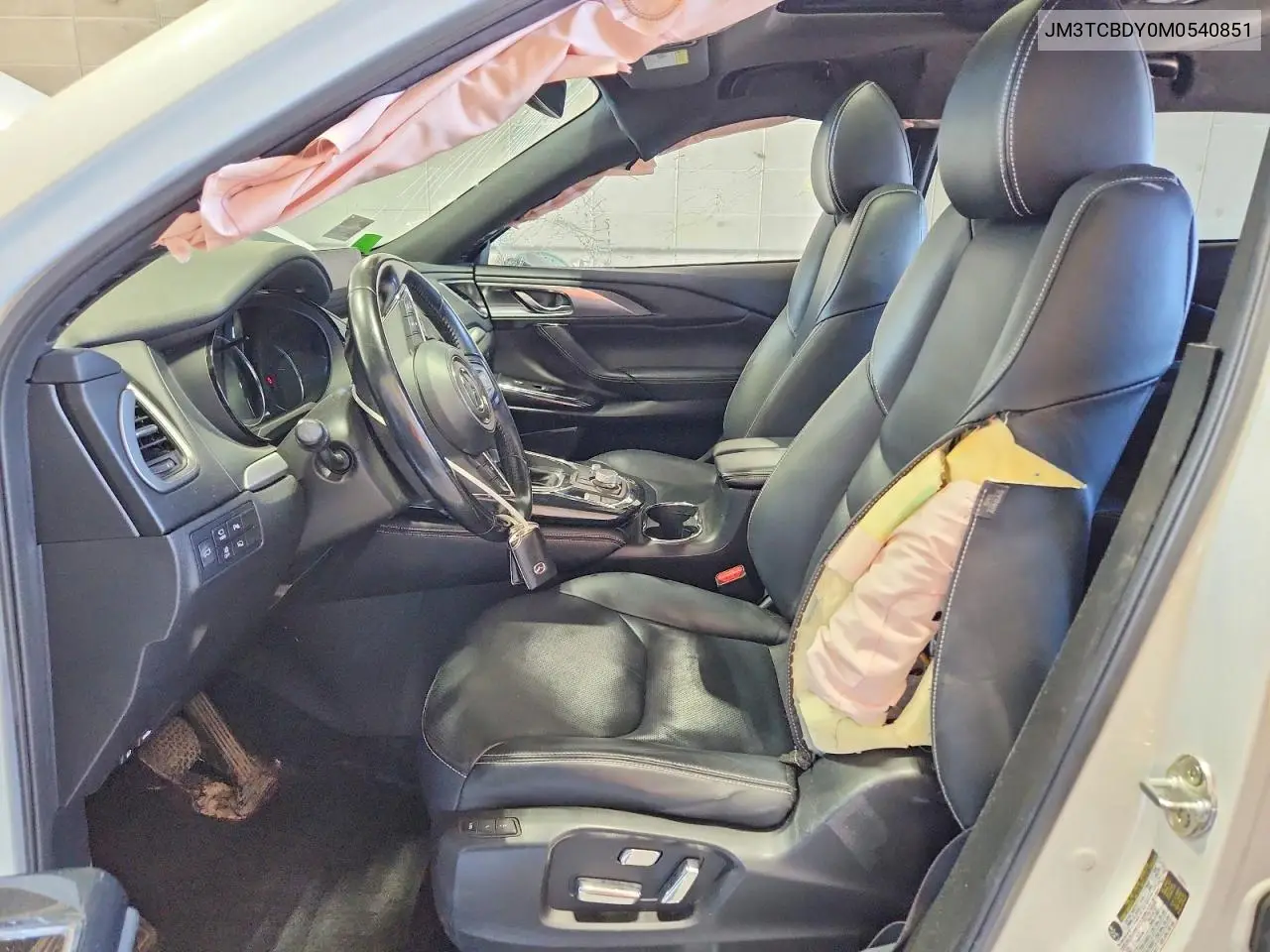 2021 Mazda Cx-9 Grand Touring VIN: JM3TCBDY0M0540851 Lot: 61092946