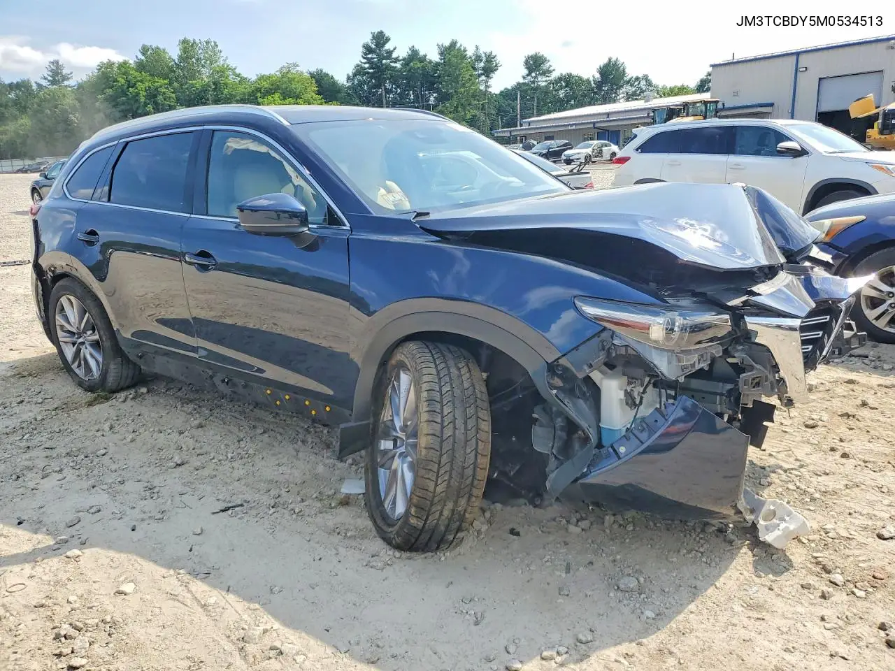 2021 Mazda Cx-9 Grand Touring VIN: JM3TCBDY5M0534513 Lot: 61155376