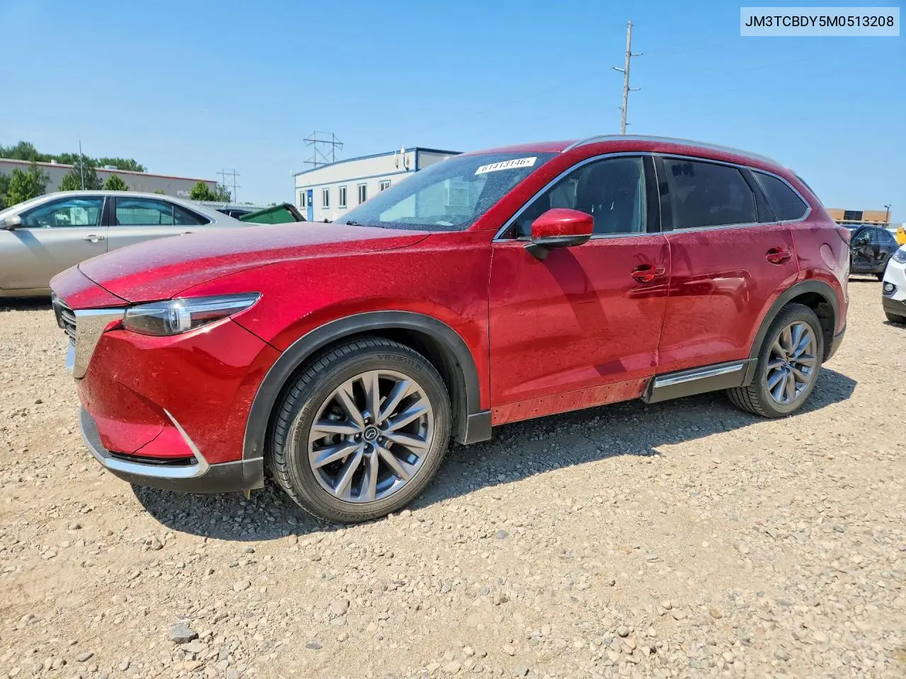 2021 Mazda Cx-9 Grand Touring VIN: JM3TCBDY5M0513208 Lot: 61413146