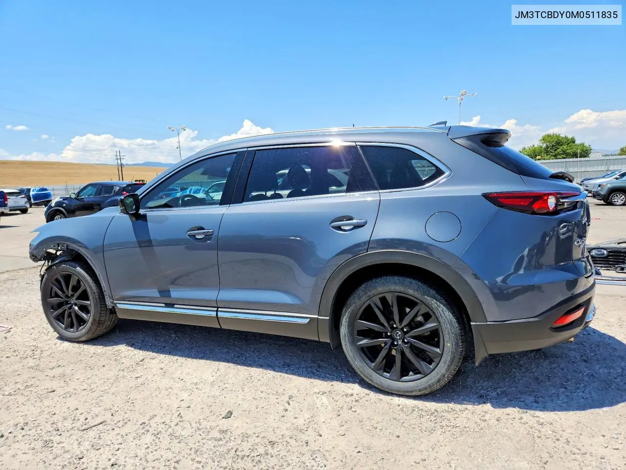 2021 Mazda Cx-9 Grand Touring VIN: JM3TCBDY0M0511835 Lot: 61612056