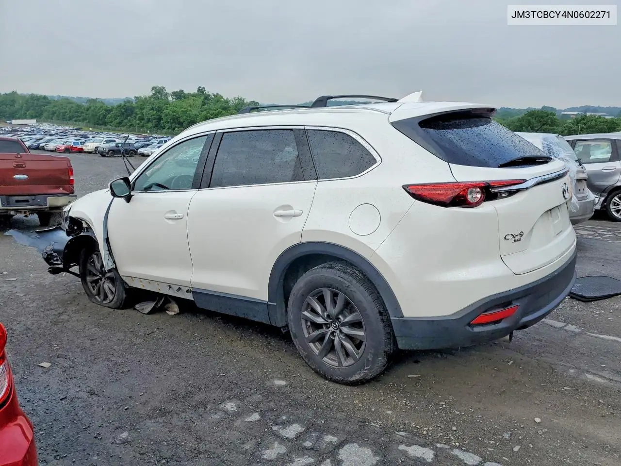 2022 Mazda Cx-9 Touring VIN: JM3TCBCY4N0602271 Lot: 56888876