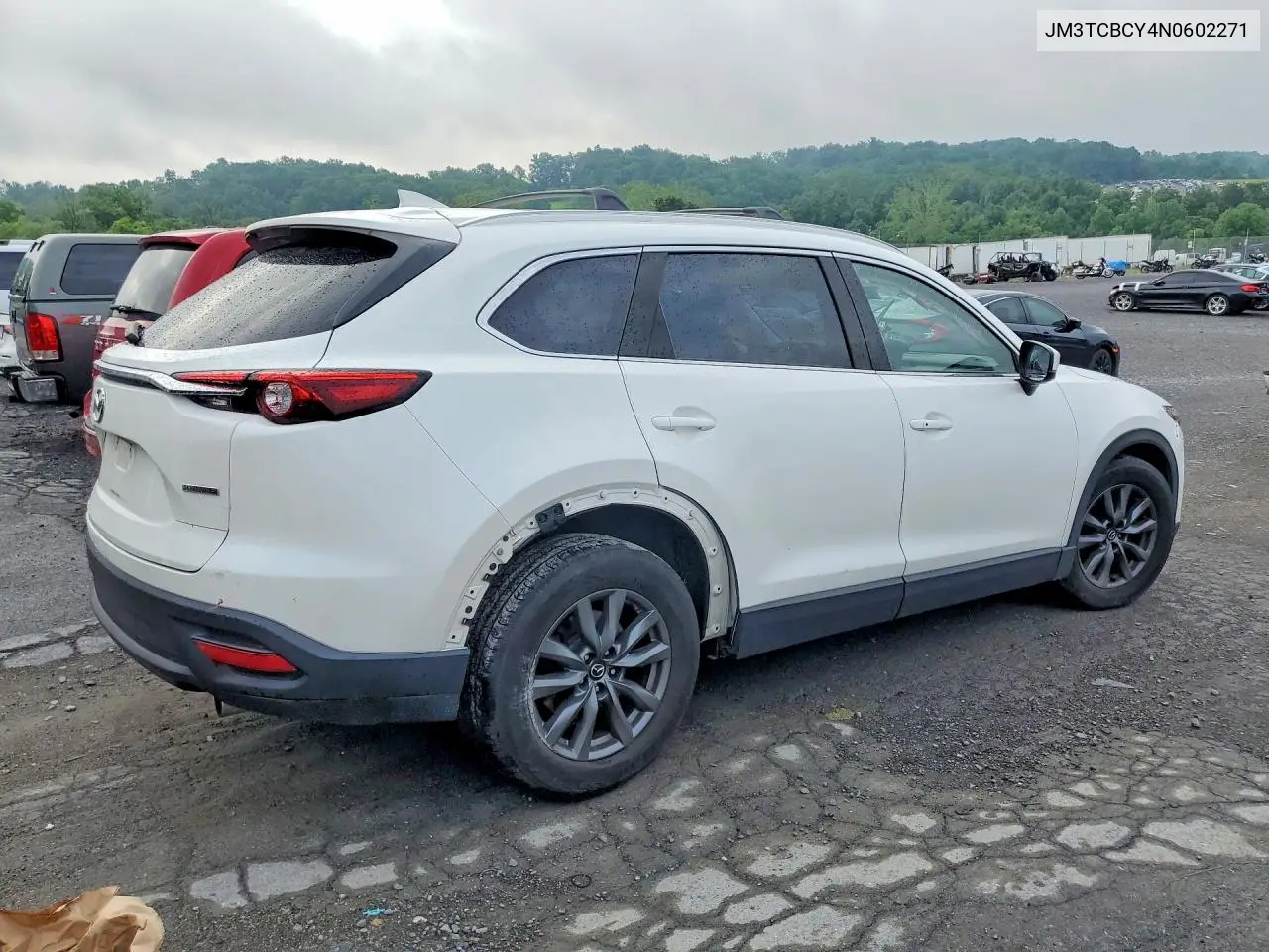 2022 Mazda Cx-9 Touring VIN: JM3TCBCY4N0602271 Lot: 56888876