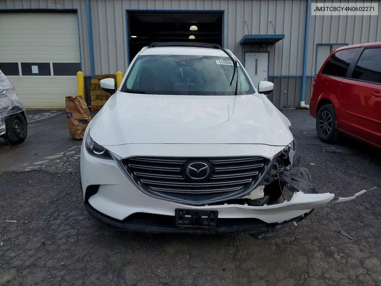 2022 Mazda Cx-9 Touring VIN: JM3TCBCY4N0602271 Lot: 56888876