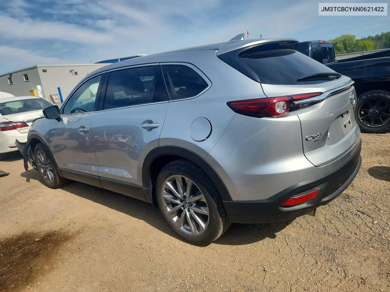 2022 Mazda Cx-9 Touring VIN: JM3TCBCY6N0621422 Lot: 58539886