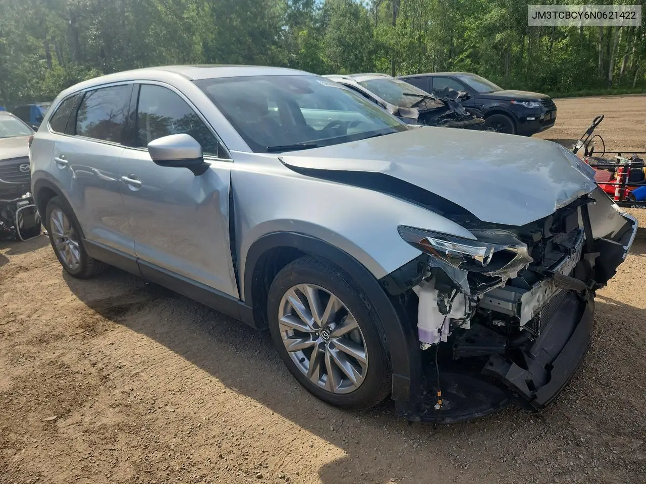 2022 Mazda Cx-9 Touring VIN: JM3TCBCY6N0621422 Lot: 58539886