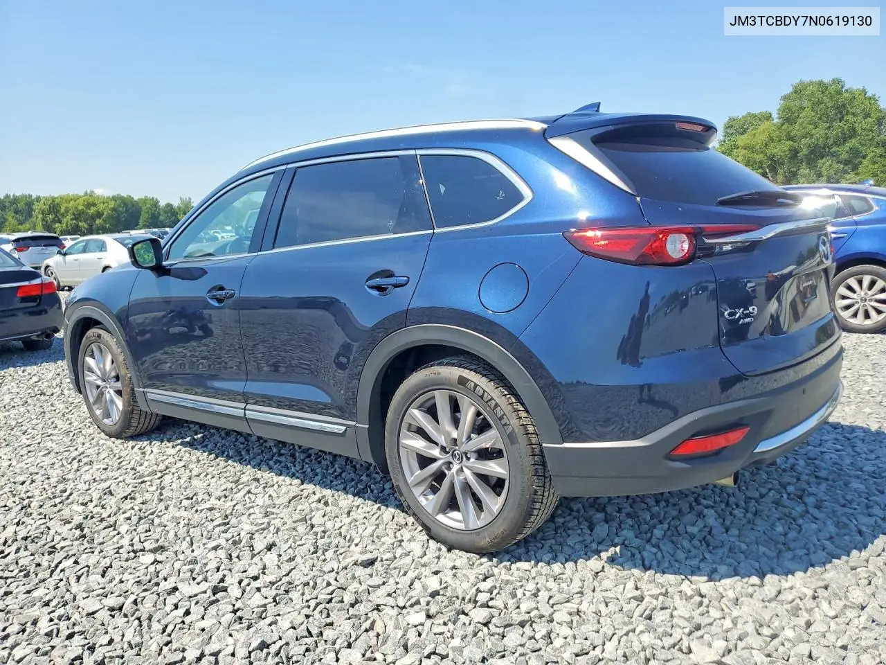 2022 Mazda Cx-9 Grand Touring VIN: JM3TCBDY7N0619130 Lot: 58976606