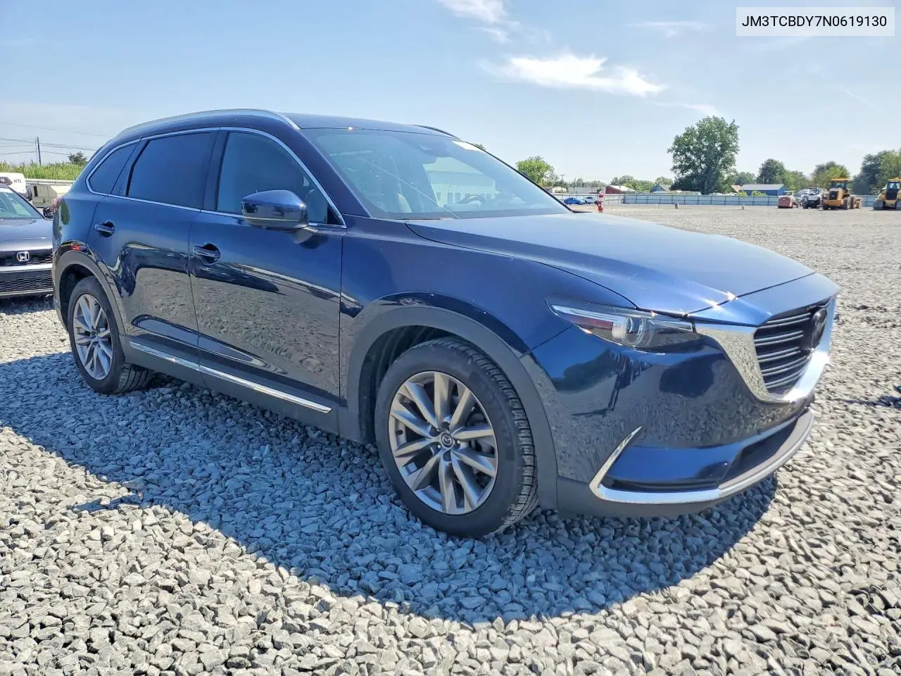 2022 Mazda Cx-9 Grand Touring VIN: JM3TCBDY7N0619130 Lot: 58976606