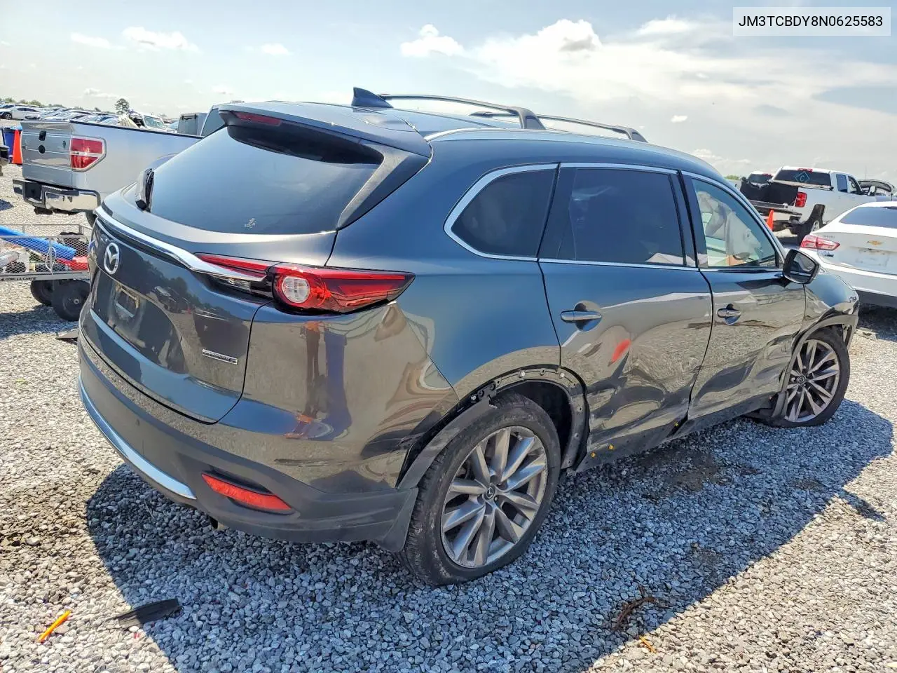 2022 Mazda Cx-9 Grand Touring VIN: JM3TCBDY8N0625583 Lot: 59724346