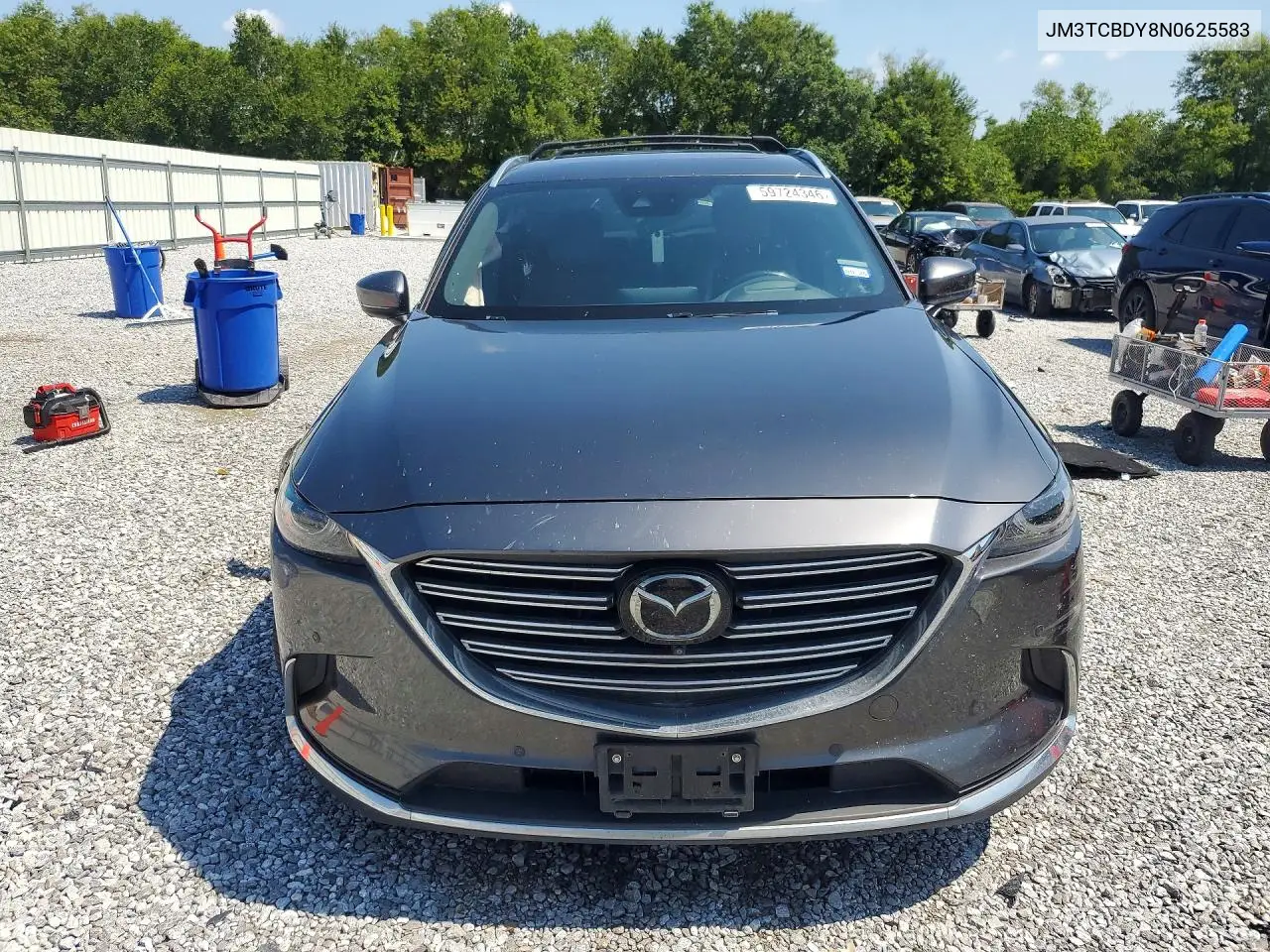 2022 Mazda Cx-9 Grand Touring VIN: JM3TCBDY8N0625583 Lot: 59724346
