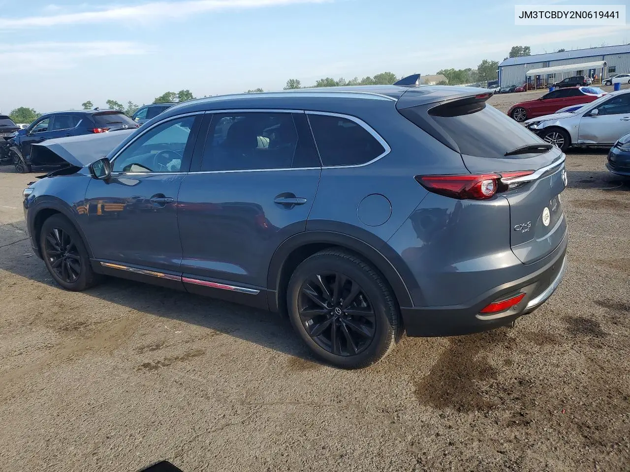 2022 Mazda Cx-9 Grand Touring VIN: JM3TCBDY2N0619441 Lot: 60955266