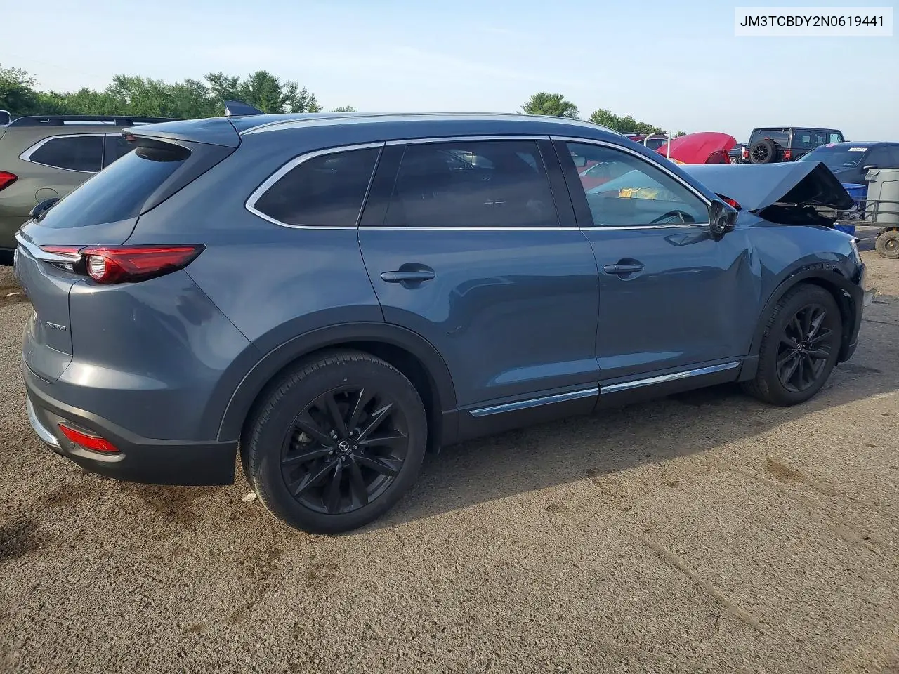 2022 Mazda Cx-9 Grand Touring VIN: JM3TCBDY2N0619441 Lot: 60955266