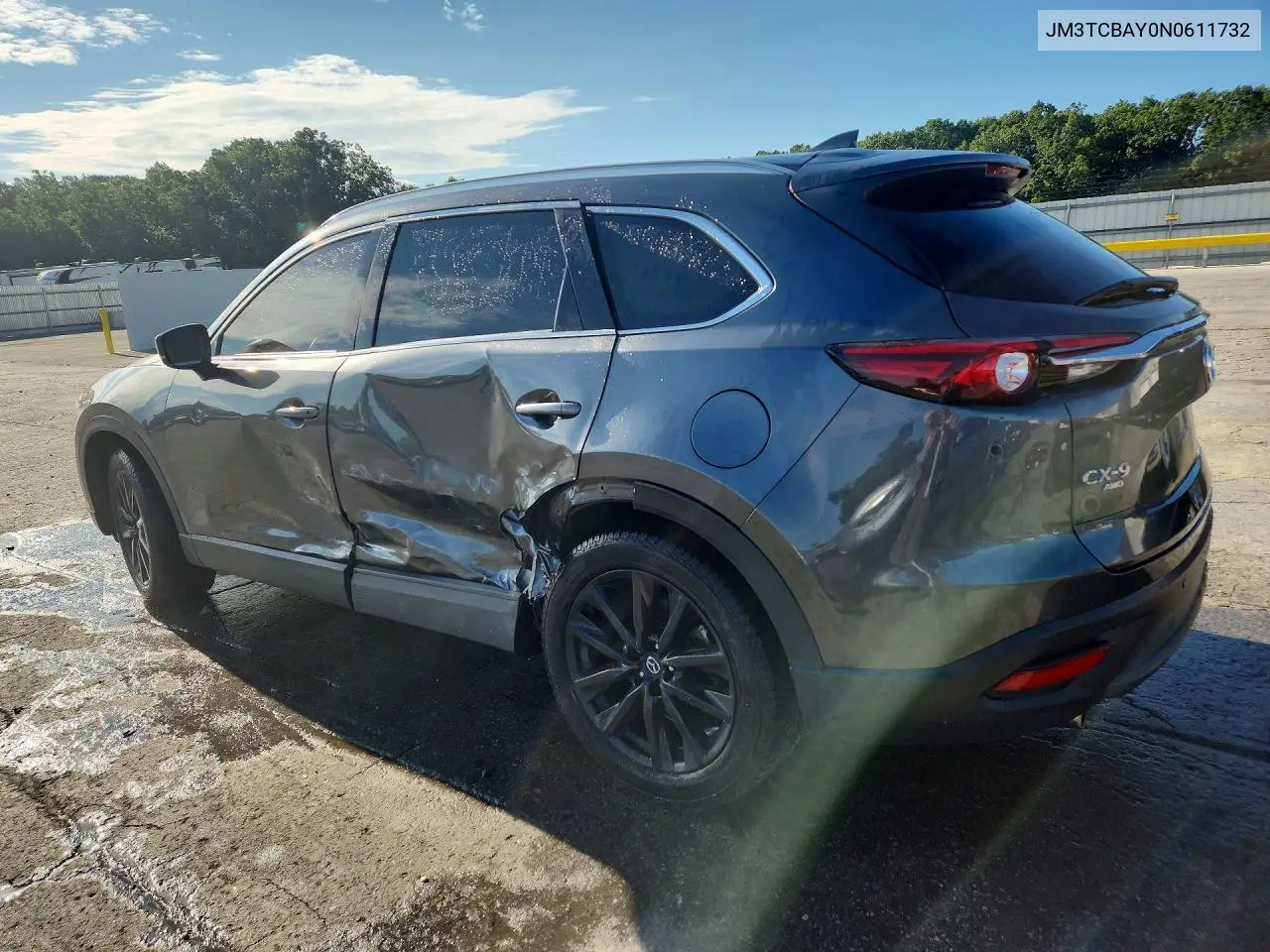 2022 Mazda Cx-9 Touring Plus VIN: JM3TCBAY0N0611732 Lot: 61092746