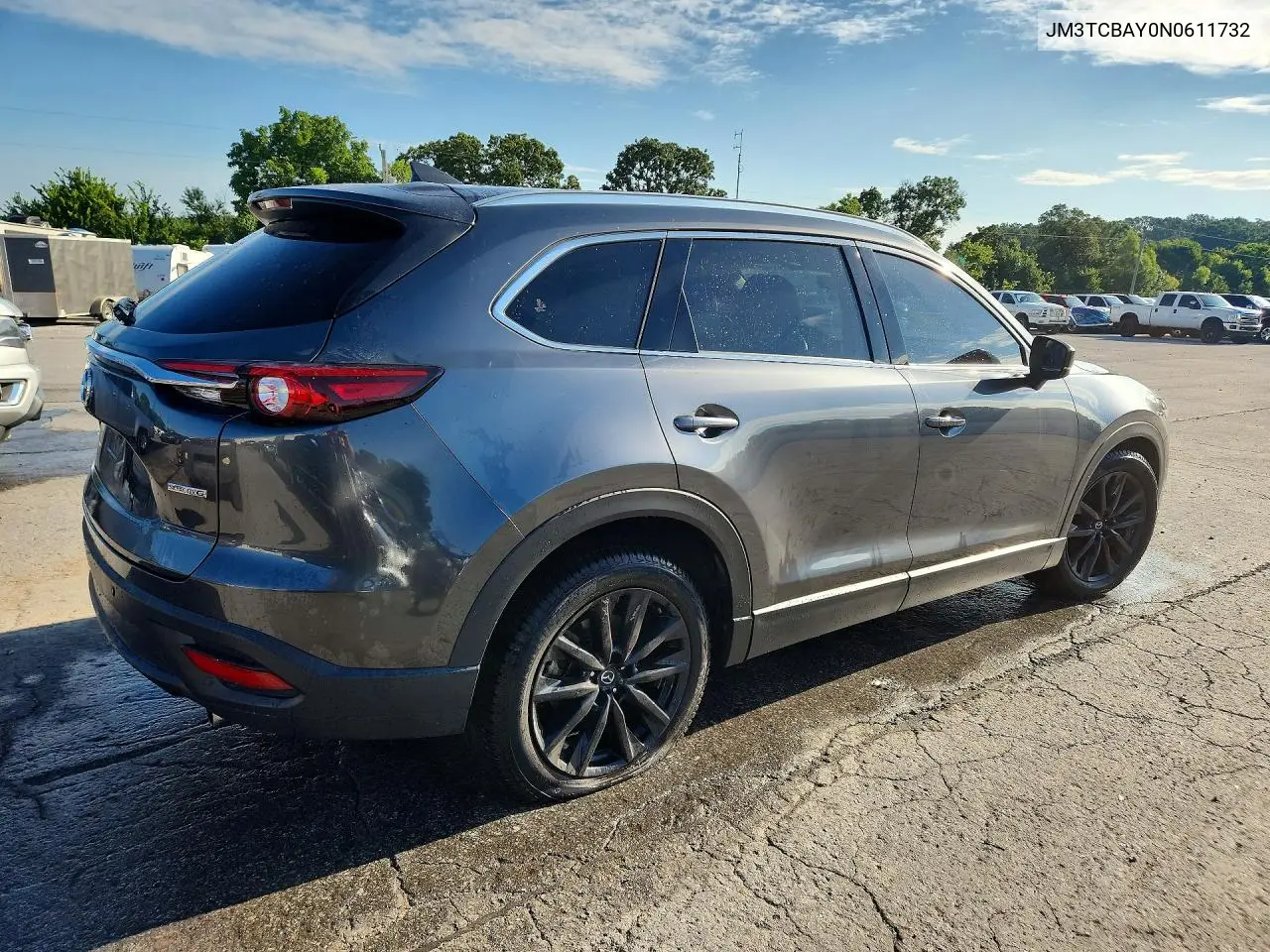 2022 Mazda Cx-9 Touring Plus VIN: JM3TCBAY0N0611732 Lot: 61092746