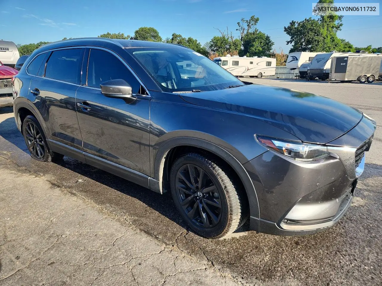 2022 Mazda Cx-9 Touring Plus VIN: JM3TCBAY0N0611732 Lot: 61092746