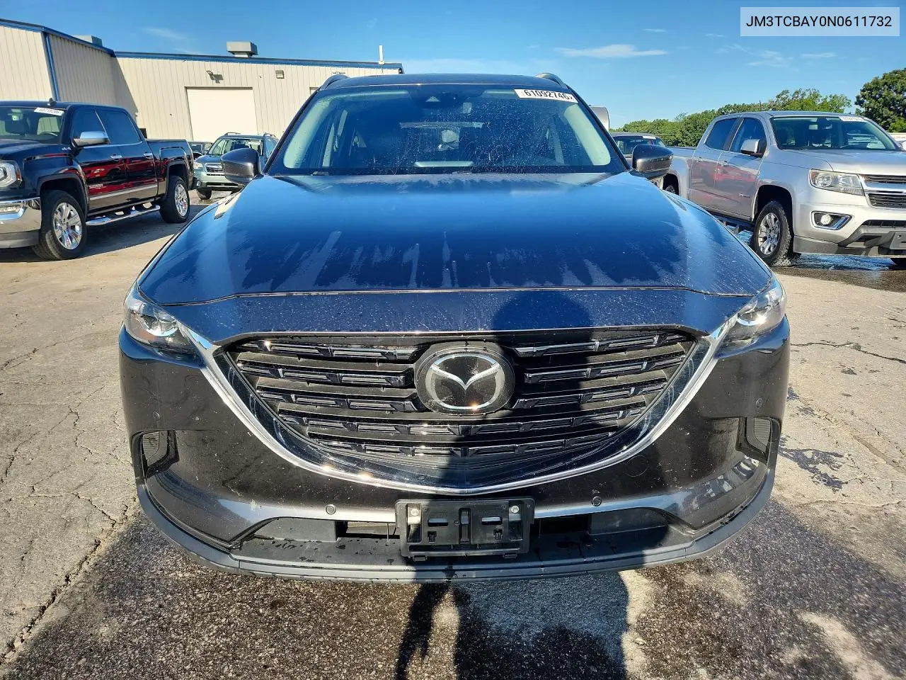 2022 Mazda Cx-9 Touring Plus VIN: JM3TCBAY0N0611732 Lot: 61092746