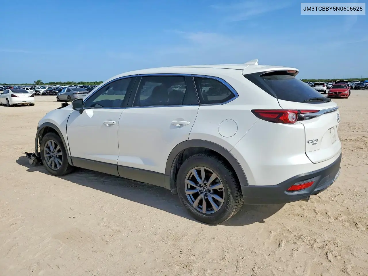 2022 Mazda Cx-9 Sport VIN: JM3TCBBY5N0606525 Lot: 61592386