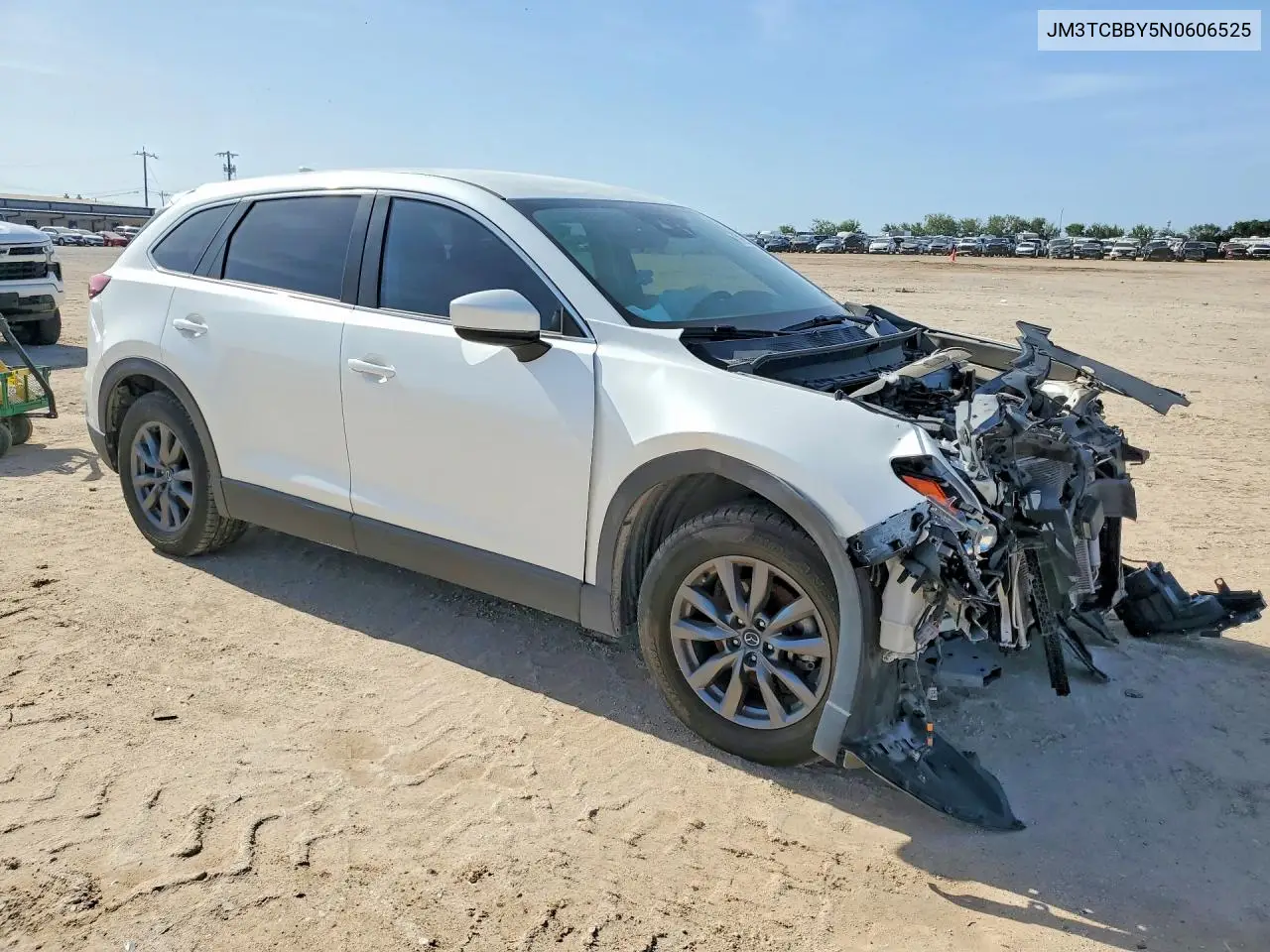 2022 Mazda Cx-9 Sport VIN: JM3TCBBY5N0606525 Lot: 61592386