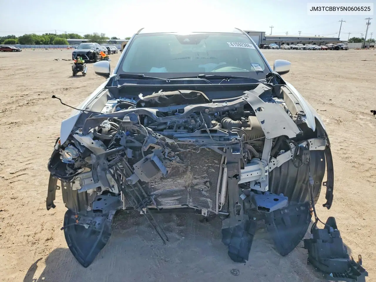 2022 Mazda Cx-9 Sport VIN: JM3TCBBY5N0606525 Lot: 61592386