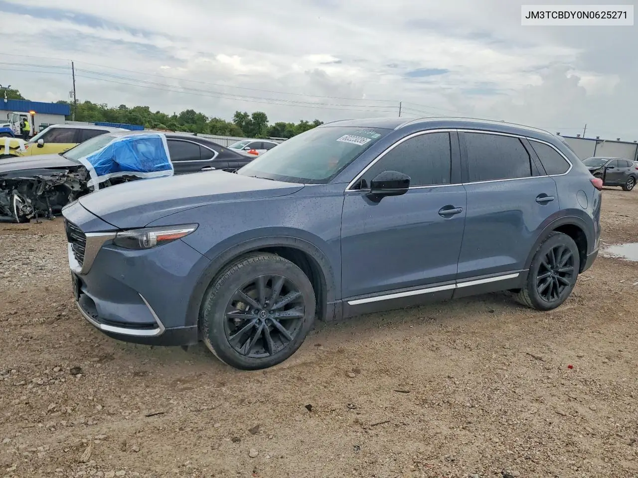 2022 Mazda Cx-9 Grand Touring VIN: JM3TCBDY0N0625271 Lot: 61645126