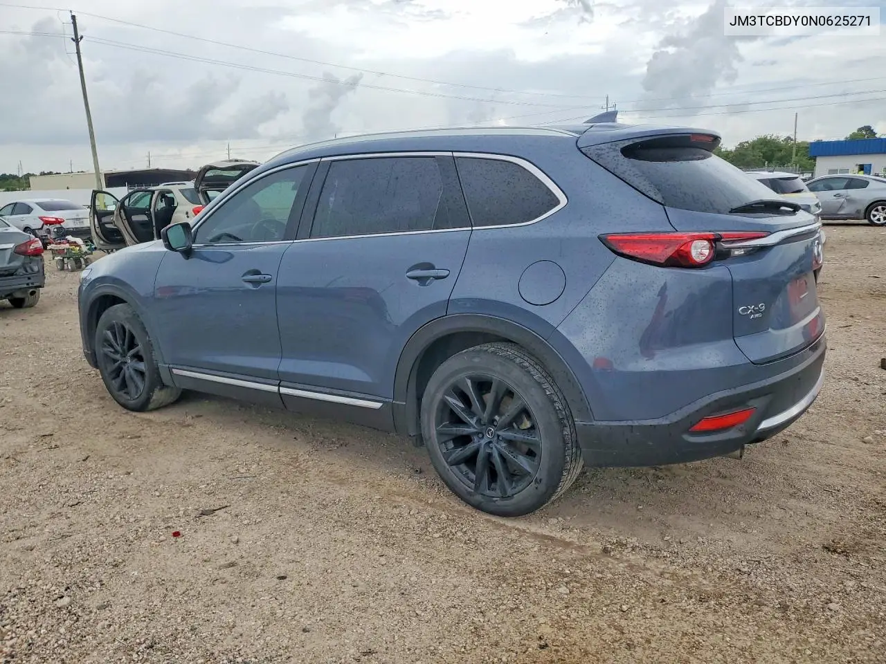 2022 Mazda Cx-9 Grand Touring VIN: JM3TCBDY0N0625271 Lot: 61645126