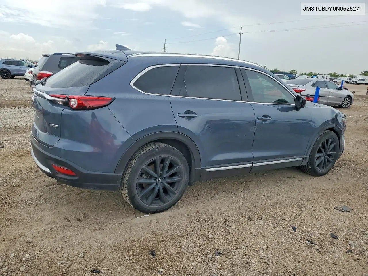 2022 Mazda Cx-9 Grand Touring VIN: JM3TCBDY0N0625271 Lot: 61645126