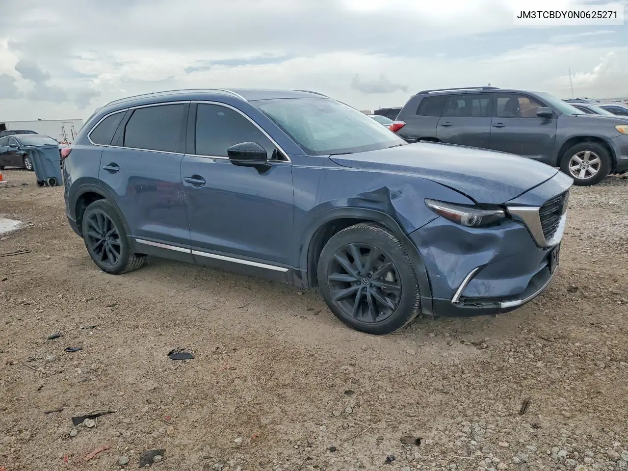 2022 Mazda Cx-9 Grand Touring VIN: JM3TCBDY0N0625271 Lot: 61645126