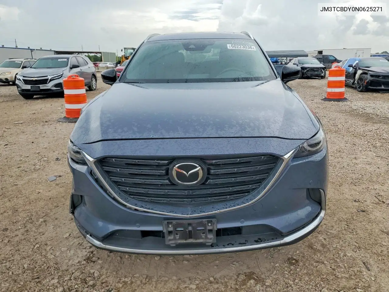 2022 Mazda Cx-9 Grand Touring VIN: JM3TCBDY0N0625271 Lot: 61645126