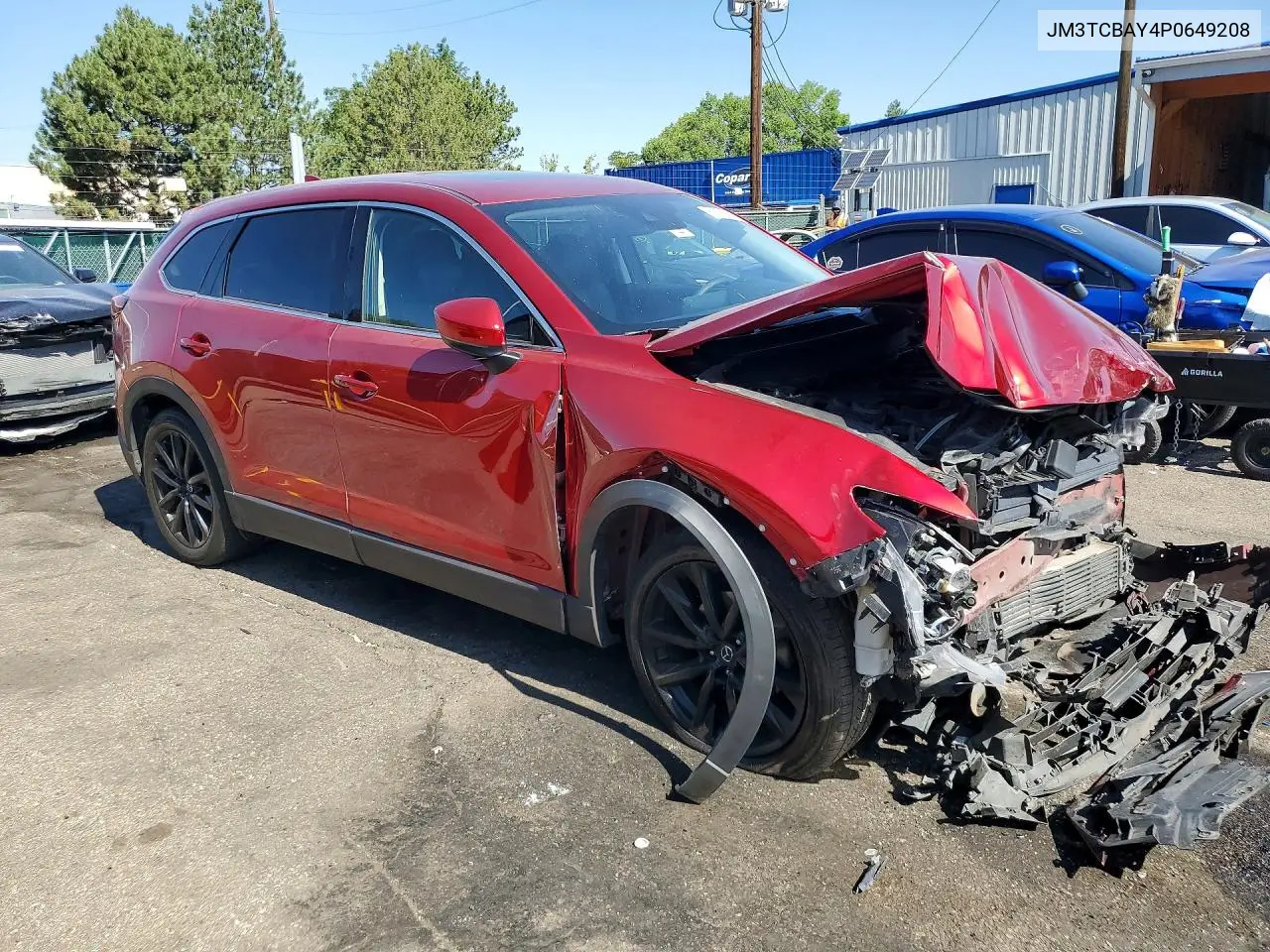 2023 Mazda Cx-9 Touring Plus VIN: JM3TCBAY4P0649208 Lot: 61776366